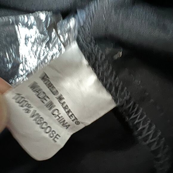 World Market Short Sleeve Embroidered Popover Knee Length Dress Size Small - Picture 5 of 8